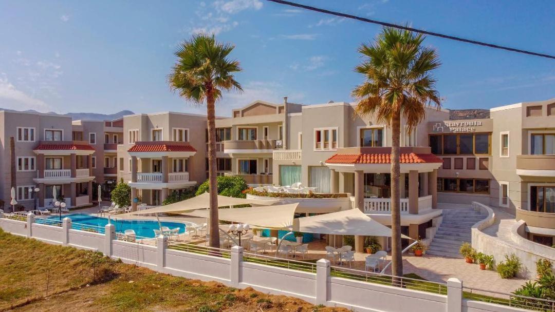 Stavroula Hotel Palace Kíssamos Exterior foto